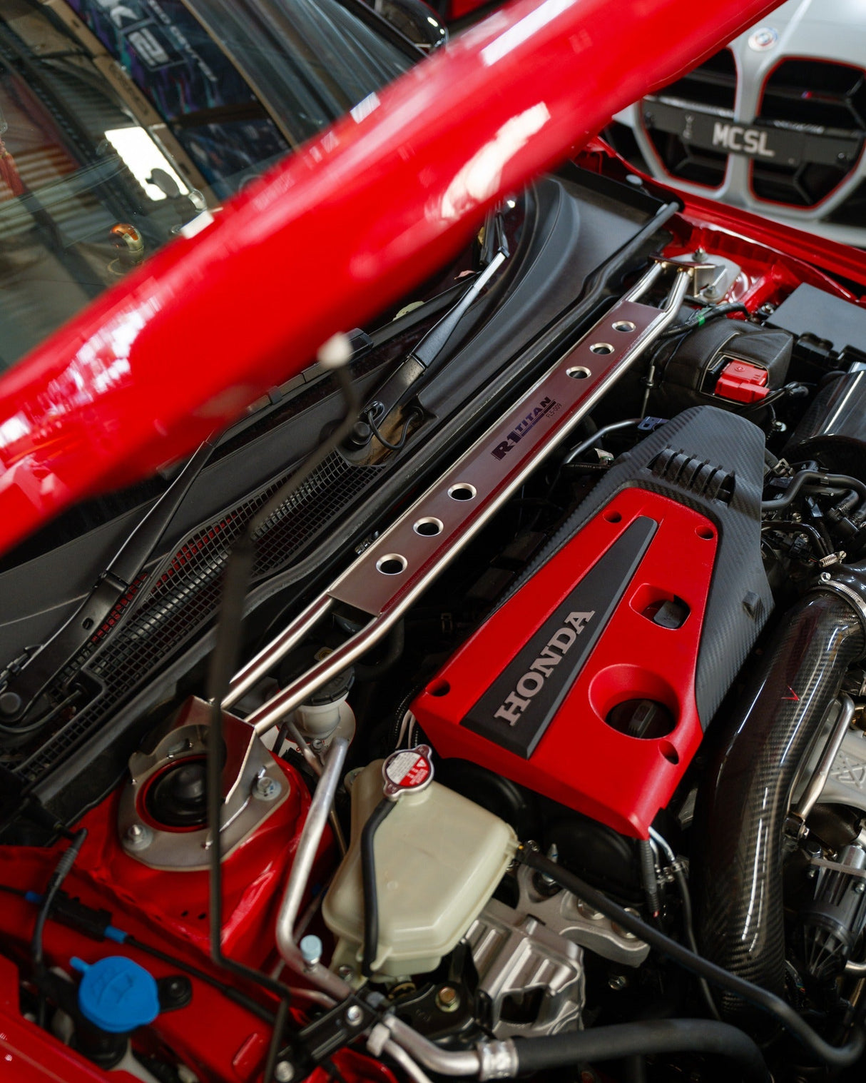 R1 Titan Titanium Strut Brace - Suspension Garage IMMI