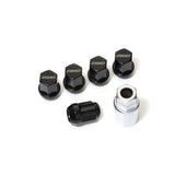 Rays 19Hex Lock & Nut Set - Steel Wheel Nuts - M14x1.5 / Black - Wheel Accessories Garage IMMI