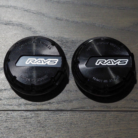 Rays gramLIGHTS Centre Caps - Black/Black - Wheel Accessories Garage IMMI