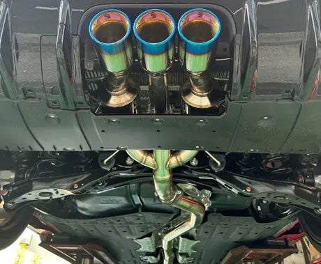 Seeker SES Muffler KIT ’TRIDENT’ Racing spec. - Exhaust Garage IMMI
