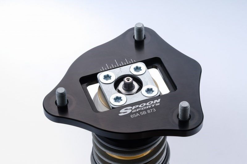 Spoon Sports Full Spec 2 Way Damper Coilover Kit - Honda Civic Type R FK8/FL5 - Engine Bay