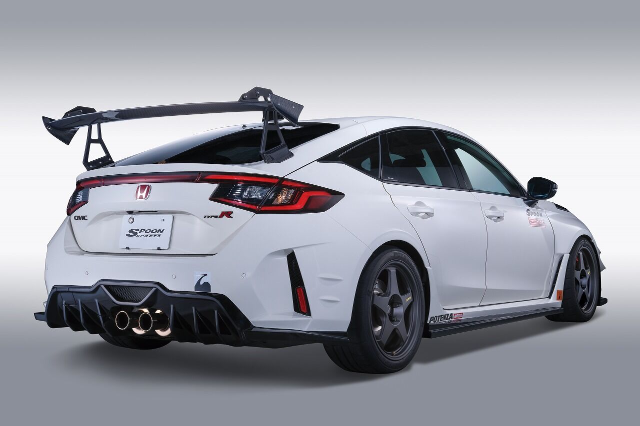 Spoon Sports S-Tai Rear Bumper Bar - Honda Civic Type R FL5 - Garage IMMI 