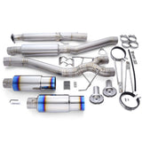 Tomei Expreme Ti Type D Titanium Cat Back Exhaust Dual Exit