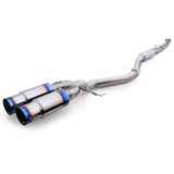 Tomei Expreme Ti Type D Titanium Cat Back Exhaust Dual Exit - Exhaust Garage IMMI