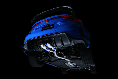 Tomei Expreme Ti Type D Titanium Cat Back Exhaust Dual Exit - Exhaust Garage IMMI