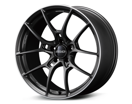 Volk Racing G025 - 18’’ & 19’’ Preorder - 18x9.5j + 45 5x120 (face 3) / Matte Gunblack/Rim Edge (MK) - Wheels Garage IMMI
