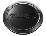 Volk Racing MODEL-01 Centre Caps - Low type / Shining Black Metal (HM) - Wheel Accessories Garage IMMI