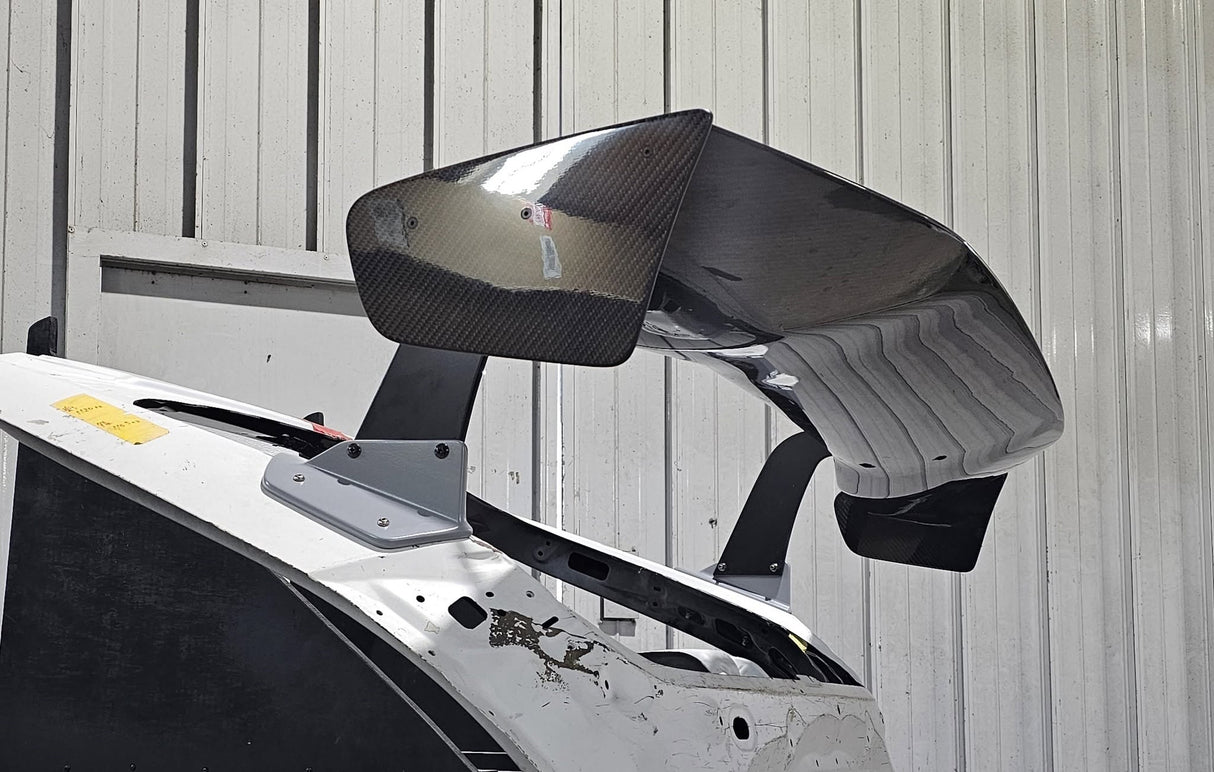 Voltex Type 4B Swan Neck GT Wing - 1600mm - Honda Civic Type R FK8 - Garage IMMI  Garage IMMI
