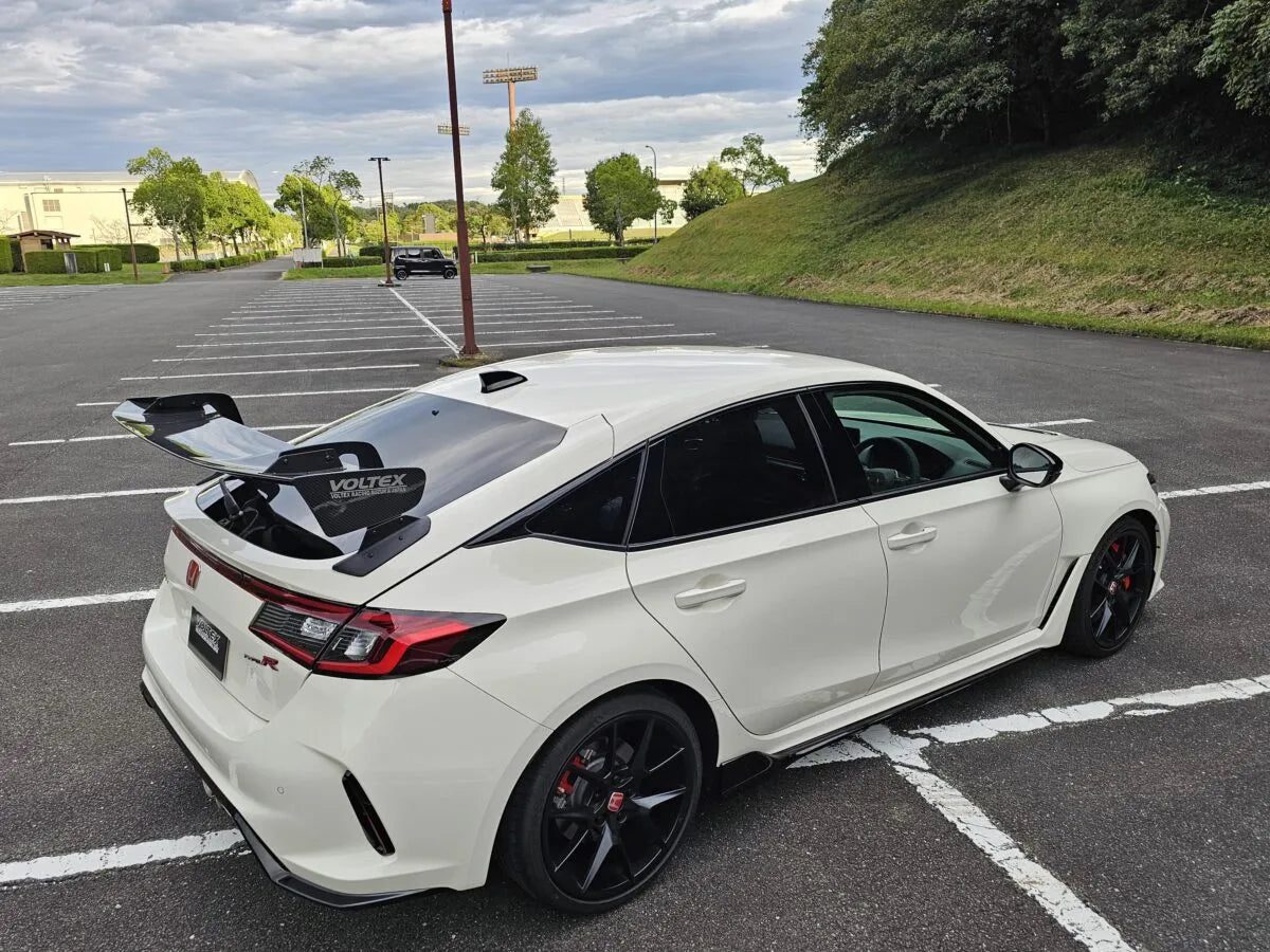 Voltex Type 4B Swan Neck GT Wing - 1700mm - Honda Civic Type R FL5 - Garage IMMI  Garage IMMI