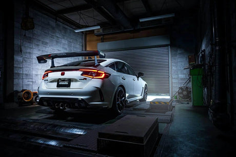 Voltex Type 4B Swan Neck GT Wing - 1700mm - Honda Civic Type R FL5 - Garage IMMI  Garage IMMI