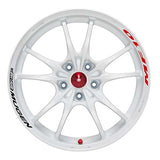 MUGEN MF10 17" & 18" Rim Stickers - All Honda Vehicles Garage IMMI