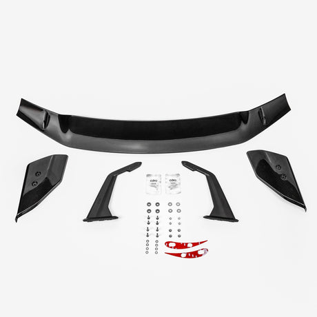 ADRO Inc Carbon Fiber AT-R4 Swan Neck Wing - Aero