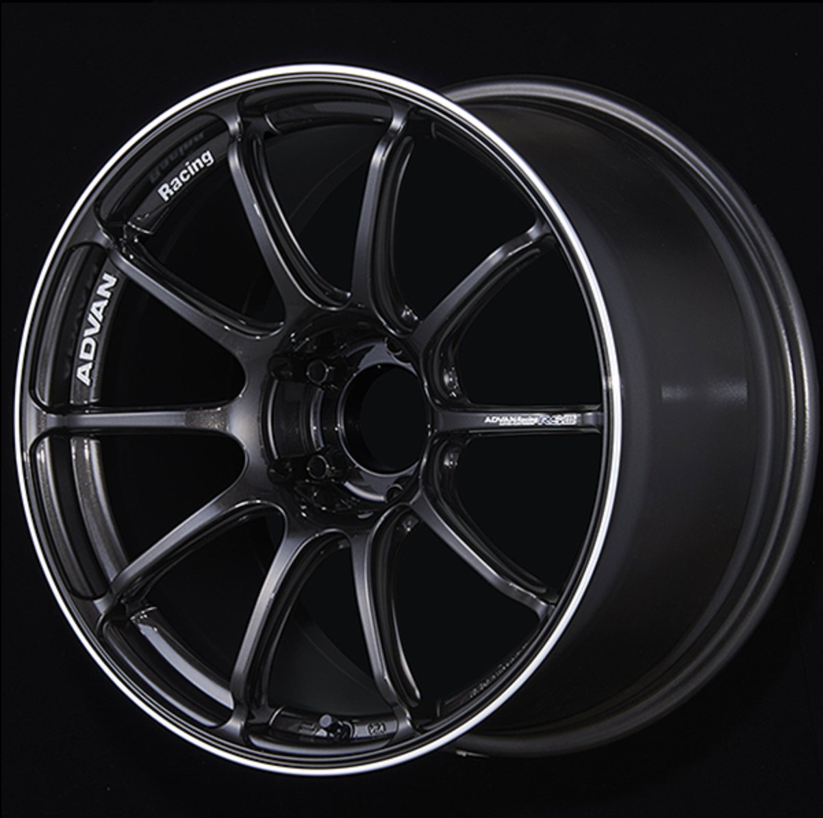 Advan Racing RSIII - 18’’ & 19’’ Preorder - 18x9j + 53 5x120 (GTR concave) / Black Gun Metallic Ring (BGR) - Wheels
