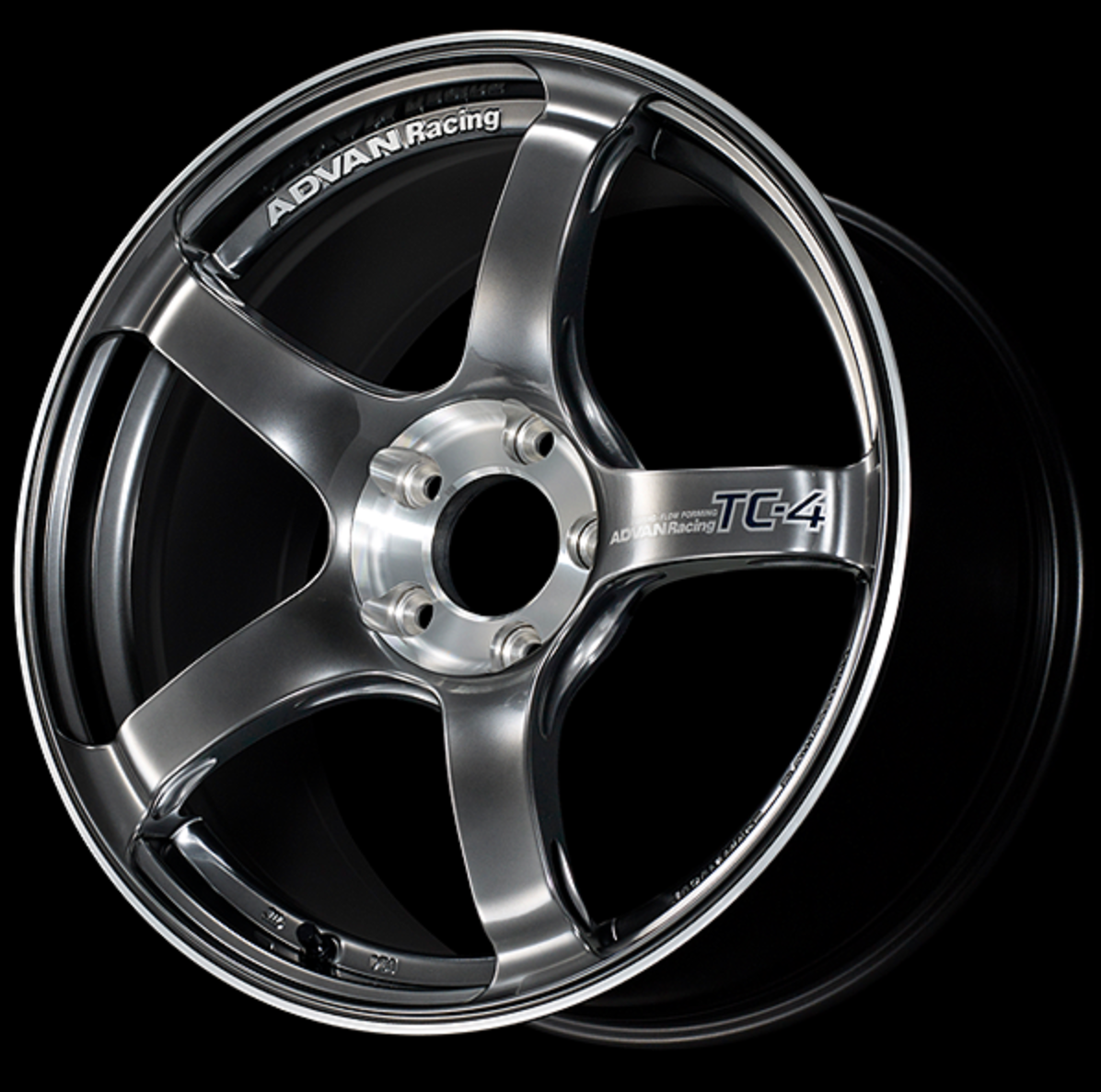 Advan Racing TC-4 SE - 18’’ Preorder - 18x9j + 53 5x120 (GTR concave) / Racing Hyper Black & Diamond Cut (HBC) - Wheels
