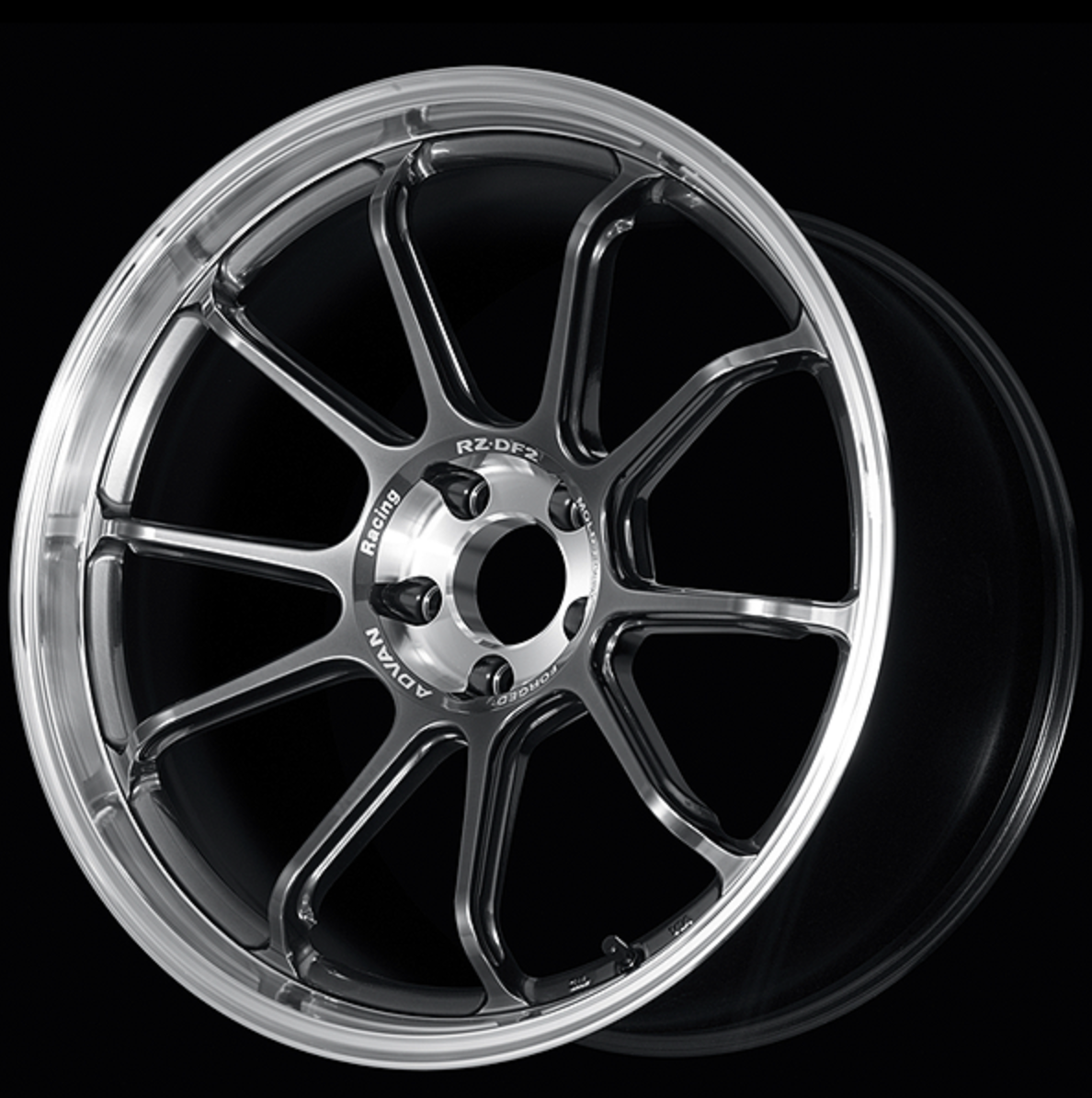 Advan RZ-DF2 - 19’’ Preorder - 19x9.5j + 44 5x120 (C-4) / Diamond Cut & Hyper Black (DHPB) - Wheels