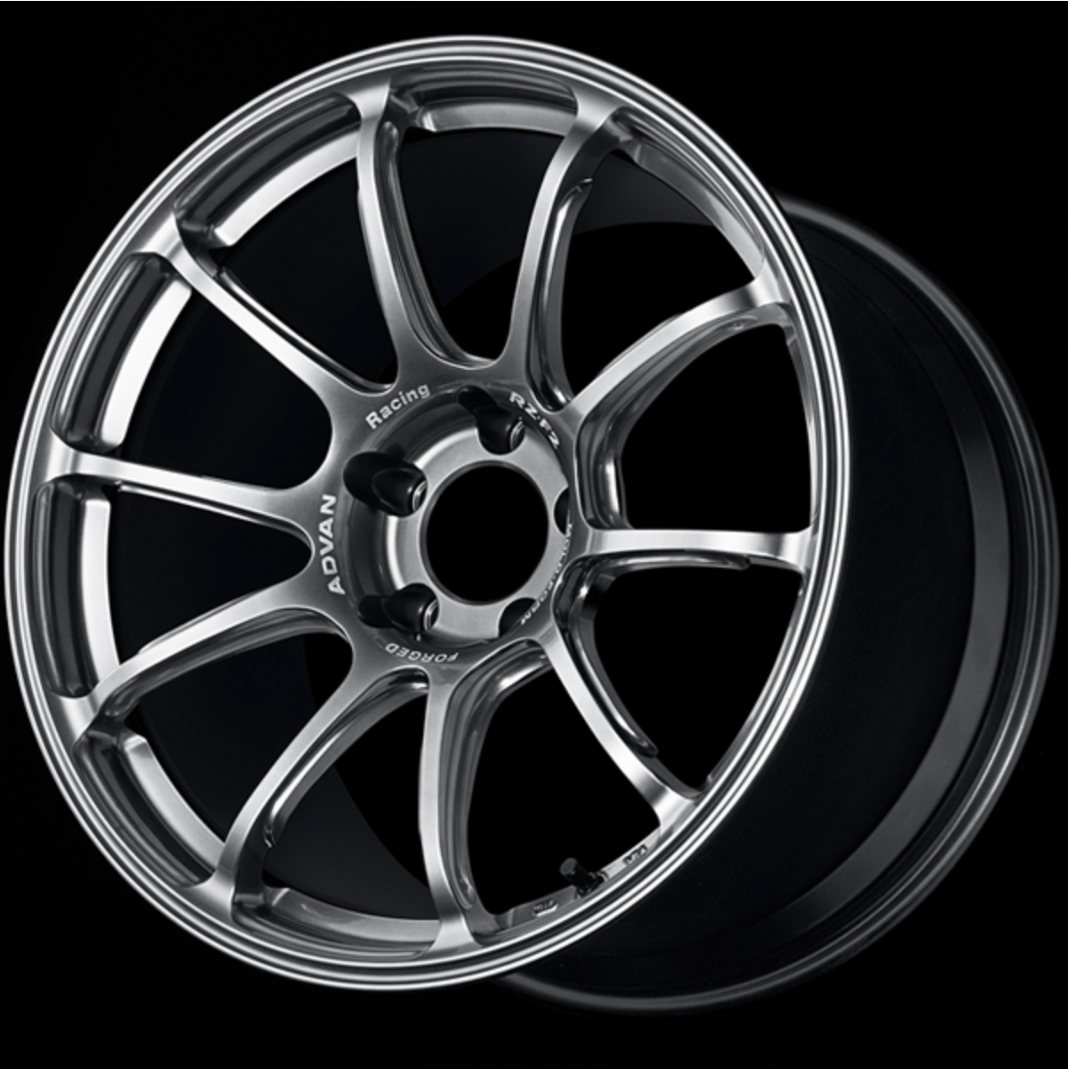 Advan RZ-F2 - 18’’ Preorder - 18x9j + 53 5x120 (Face 2) / Hyper Platinum Black (HPB) - Wheels