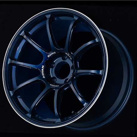 Advan RZ-F2 - 18’’ Preorder - 18x9j + 53 5x120 (Face 2) / Racing Titanium Blue & Ring (TBR) - Wheels
