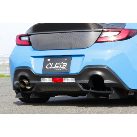 CLEiB Rear Diffuser GR86 / BRZ (ZN8 / ZD8) Aero rear view light blue sports