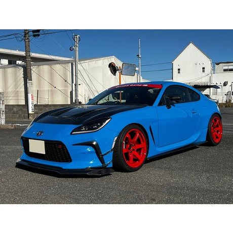 CLEiB Twin Canards GR86 / BRZ (ZN8 / ZD8) Aero vibrant blue sports coupe black