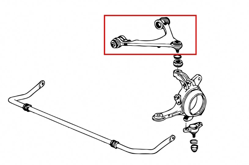 Hardrace Front Upper Arm Camber Kit - Suspension