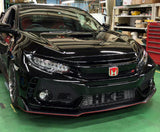 HKS Front Mount Intercooler & Piping Kit - Engine Bay