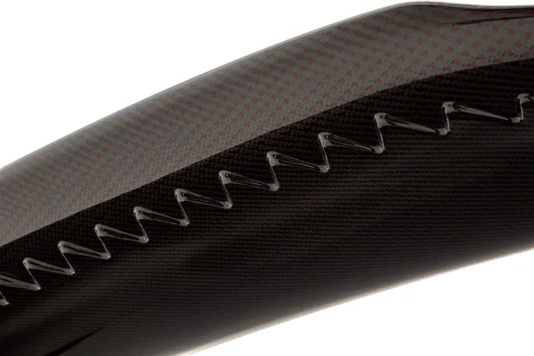 Honda Modulo Carbon Fibre Red Twill Wave Rear Wing - Aero