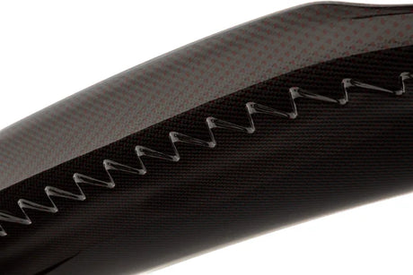 Honda Modulo Carbon Fibre Red Twill Wave Rear Wing - Aero