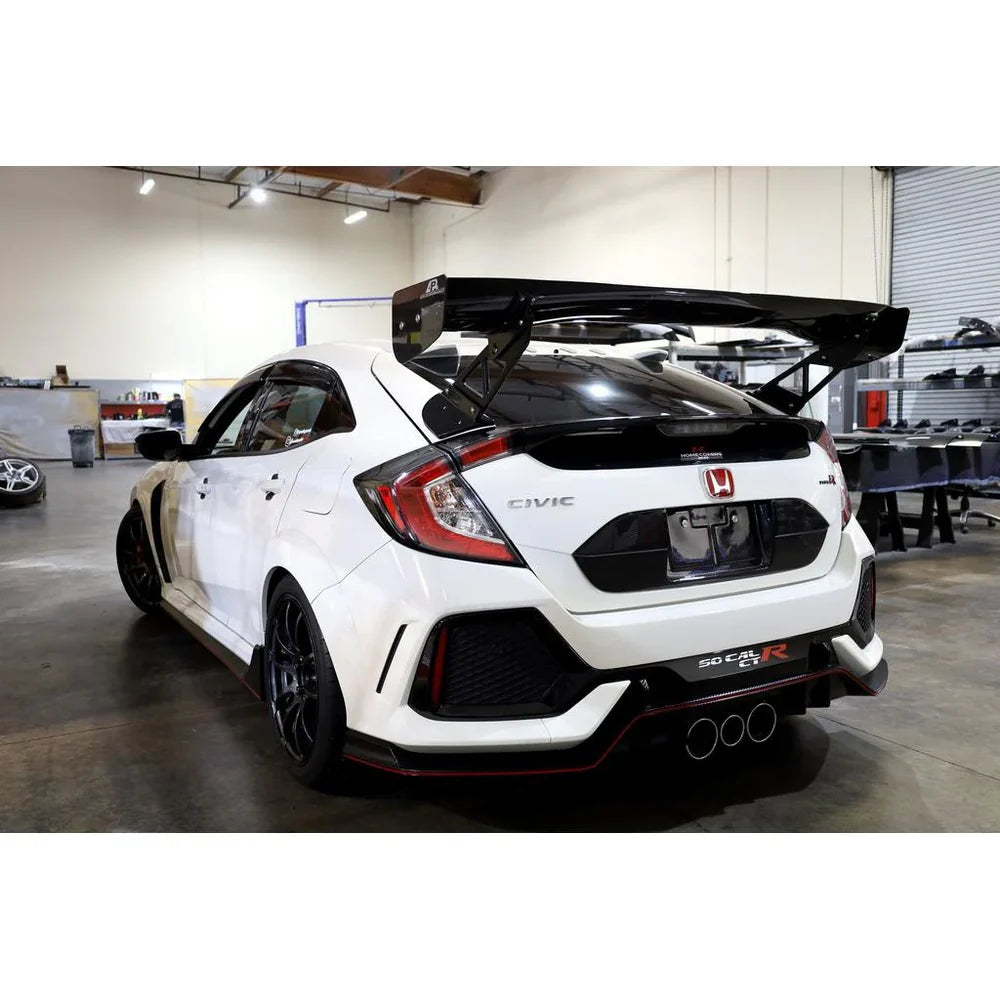 APR Performance GTC-300 Adjustable Wing (Carbon) - Honda Civic Type R FK8