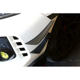APR Performance Front Bumper Canards (Carbon) - Honda Civic Type R FK8