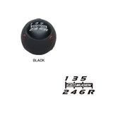 Mugen Leather Shift Knob - Black - Interior