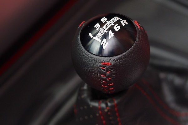 Mugen Leather Shift Knob - Interior