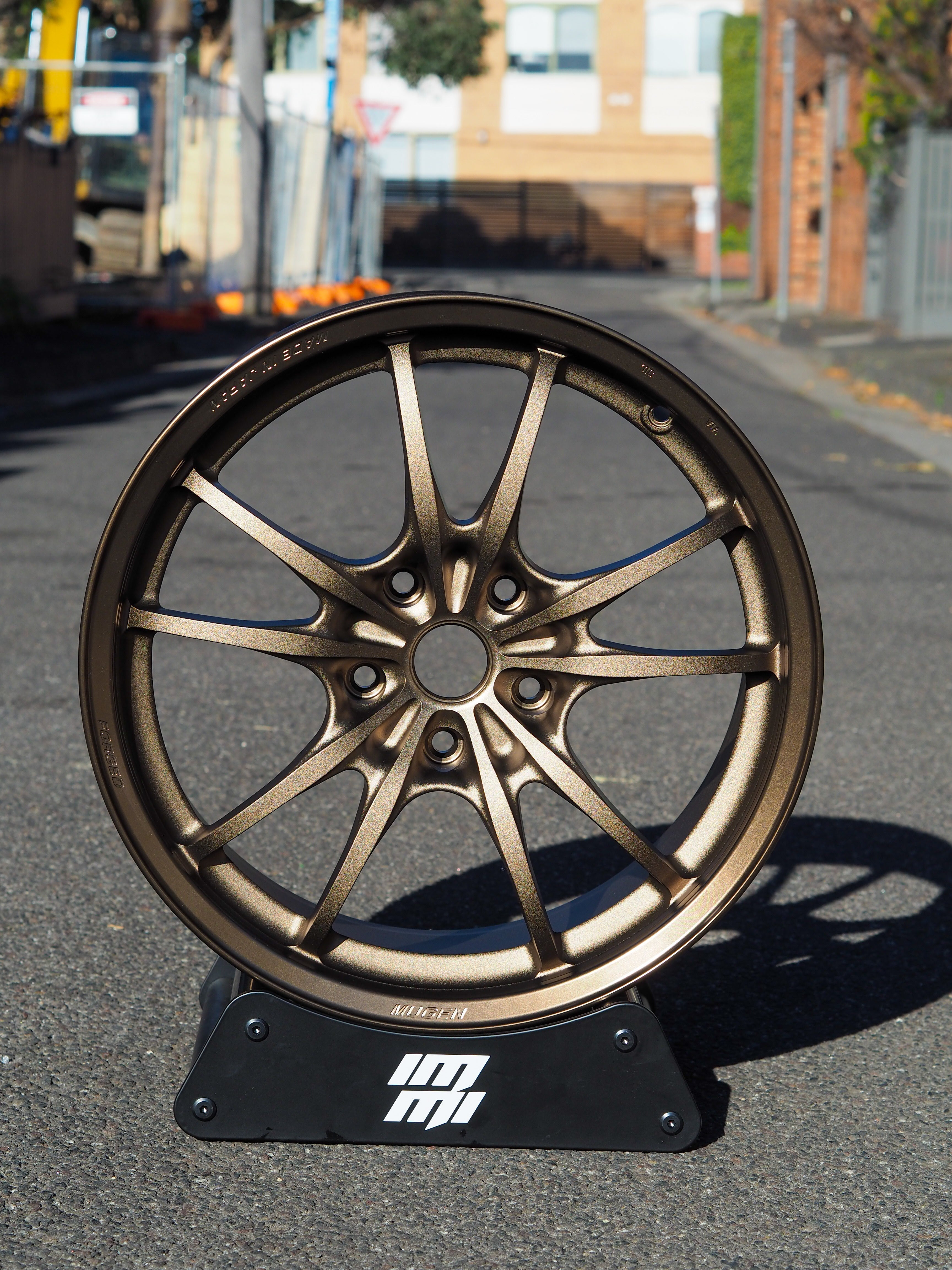 Mugen MF10 - 17x8.5 +40, 18x10.5 +45 5/114.3 - Honda NSX NA1
