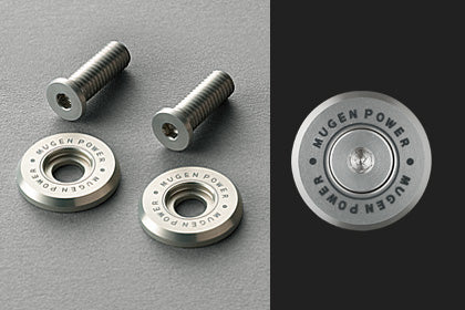 Mugen Number Plate Bolts Interior