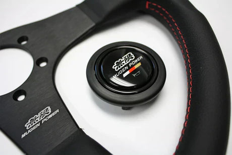 Mugen Racing III 350mm Steering Wheel - Interior
