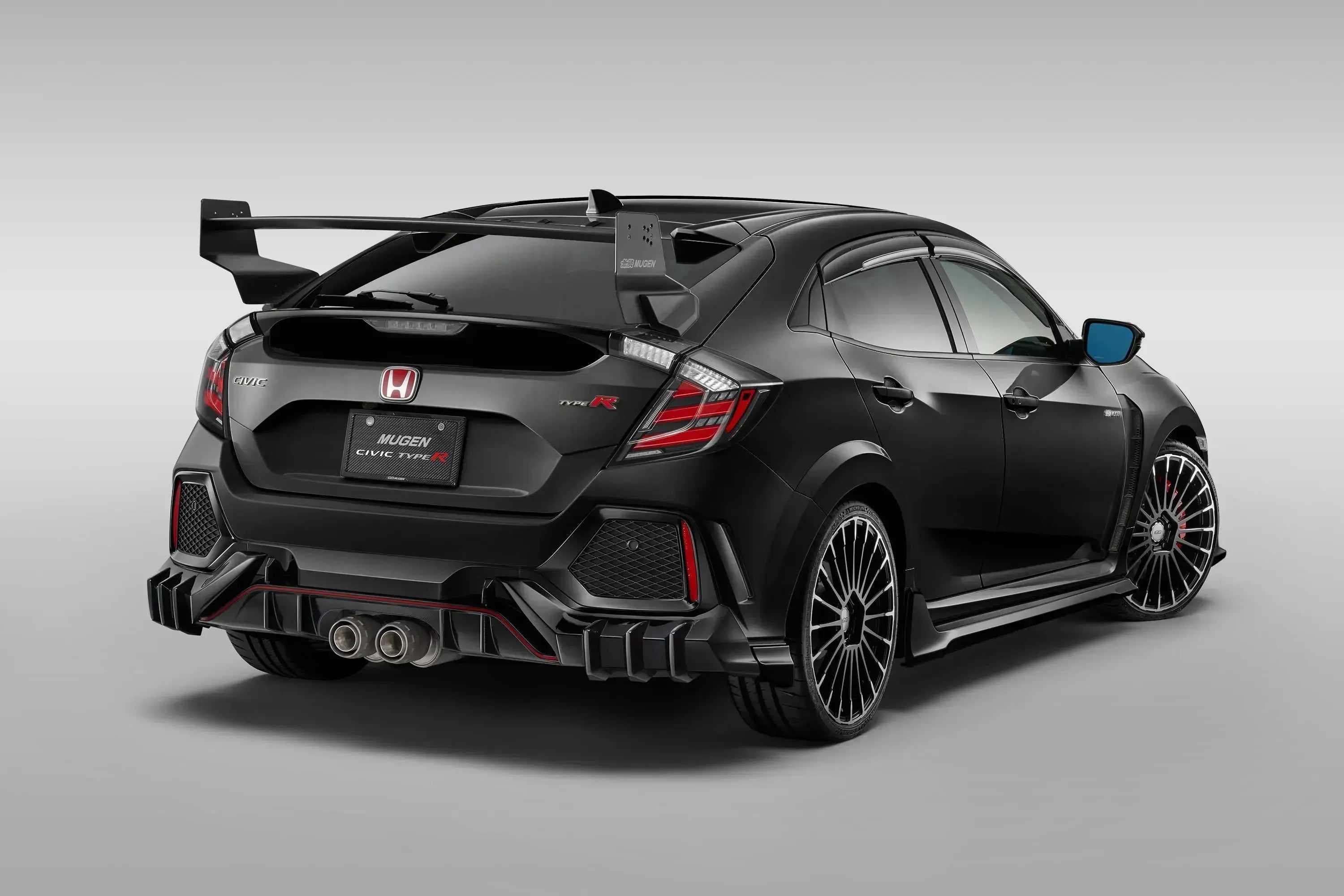 CIVIC TypeR FK8 MUGEN リアアンダースポイラー CB Mugen Rear Under Spoiler (Pre facelift) - Honda Civic FK8 Type R
