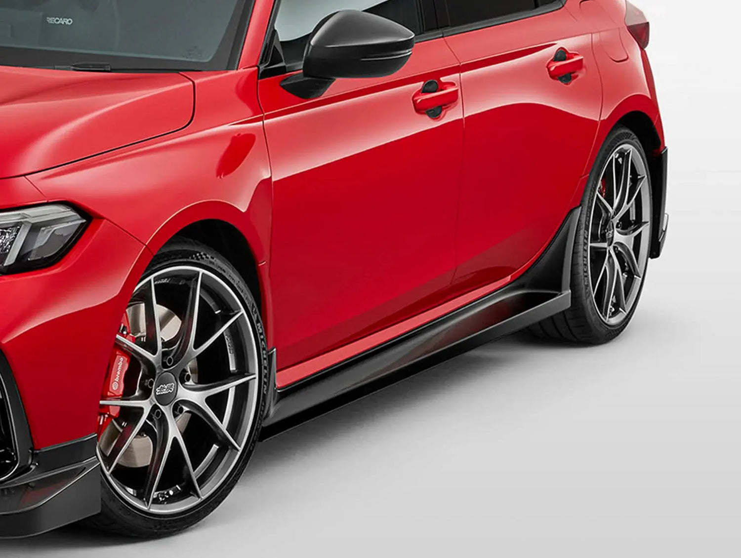 Mugen Side Garnish (GROUP A) - Black - Aero