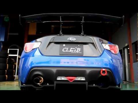 CLEiB Silent Racing Muffler 60mm - GR86/BRZ (ZN8/ZD8)