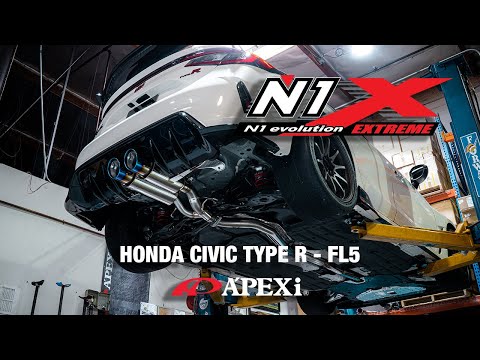 Apexi N1-X Evolution Extreme Cat Back Exhaust System - Honda Civic