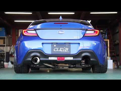 CLEiB Racing Muffler 60mm - GR86/BRZ (ZN8/ZD8)