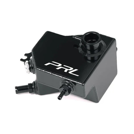 PRL Motorsports Baffled Coolant Expansion Tank - Black - Engine Bay