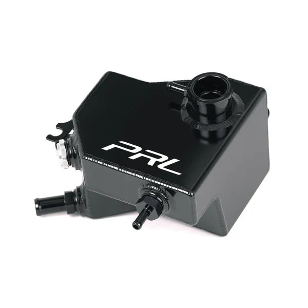 PRL Motorsports Baffled Coolant Expansion Tank - Black - Engine Bay