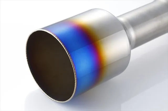 R1 TITAN EXTRA STTI Gold Ring - HONDA CIVIC TYPE R FD2 - Exhaust polished metal exhaust tip heat-treated