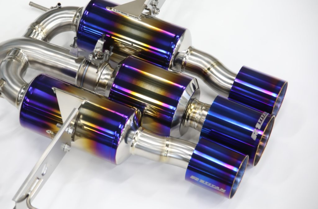 R1 TITAN - EXTRA STTI Gold Ring - Exhaust