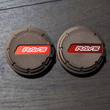 Rays gramLIGHTS Centre Caps - Bronze Anodize - Wheel Accessories