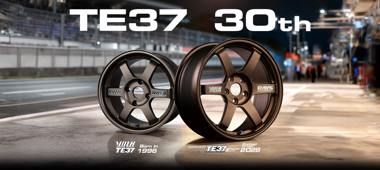 Volk Racing TE37 Saga S Plus - 30th Anniversary - 18" & 19" - Honda Civic Type R FK8/FL5 - Preorder