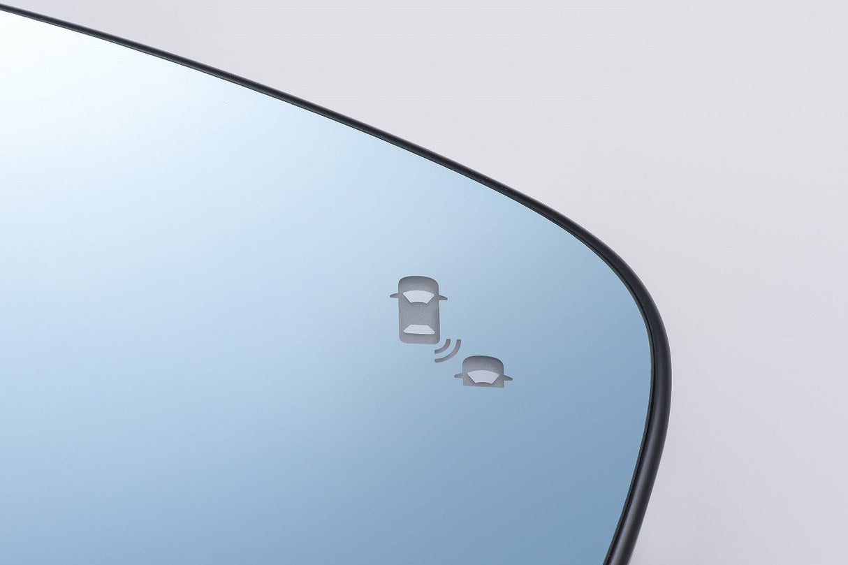 Spoon Sports Blue Wide Door Mirror - Accessories