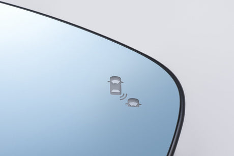 Spoon Sports Blue Wide Door Mirror - Accessories