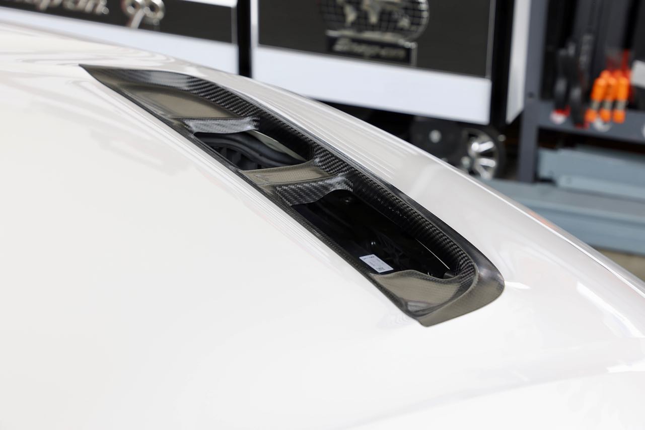 Spoon Sports Carbon Bonnet Vent - Honda Civic Type R FL5 - Aero