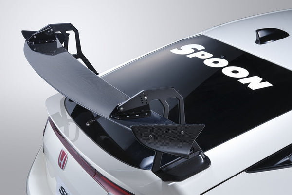Spoon Sports Carbon Crane Neck Wing - Honda Civic FL5 Type R