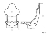 Spoon Sports Carbon Kevlar Bucket Seat - Interior